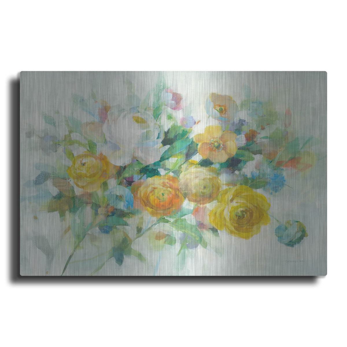 'Blooming Splendor 2' by Danhui Nai – Metal Wall Art