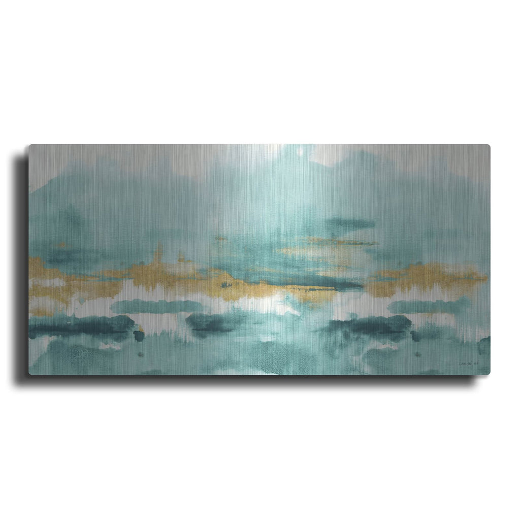 'Blue Saffron 3' by Danhui Nai – Metal Wall Art