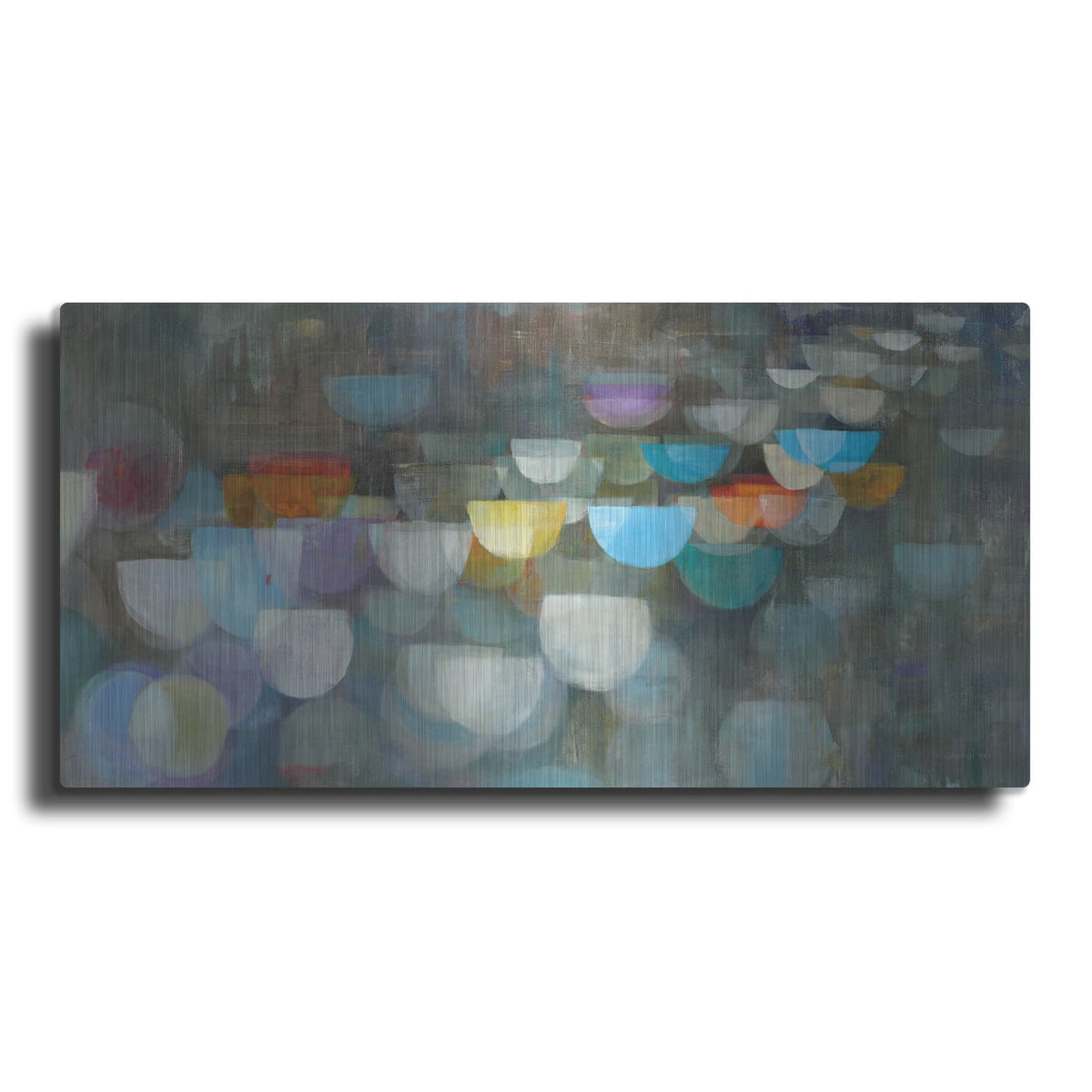 'Blurry Lights' by Danhui Nai – Metal Wall Art