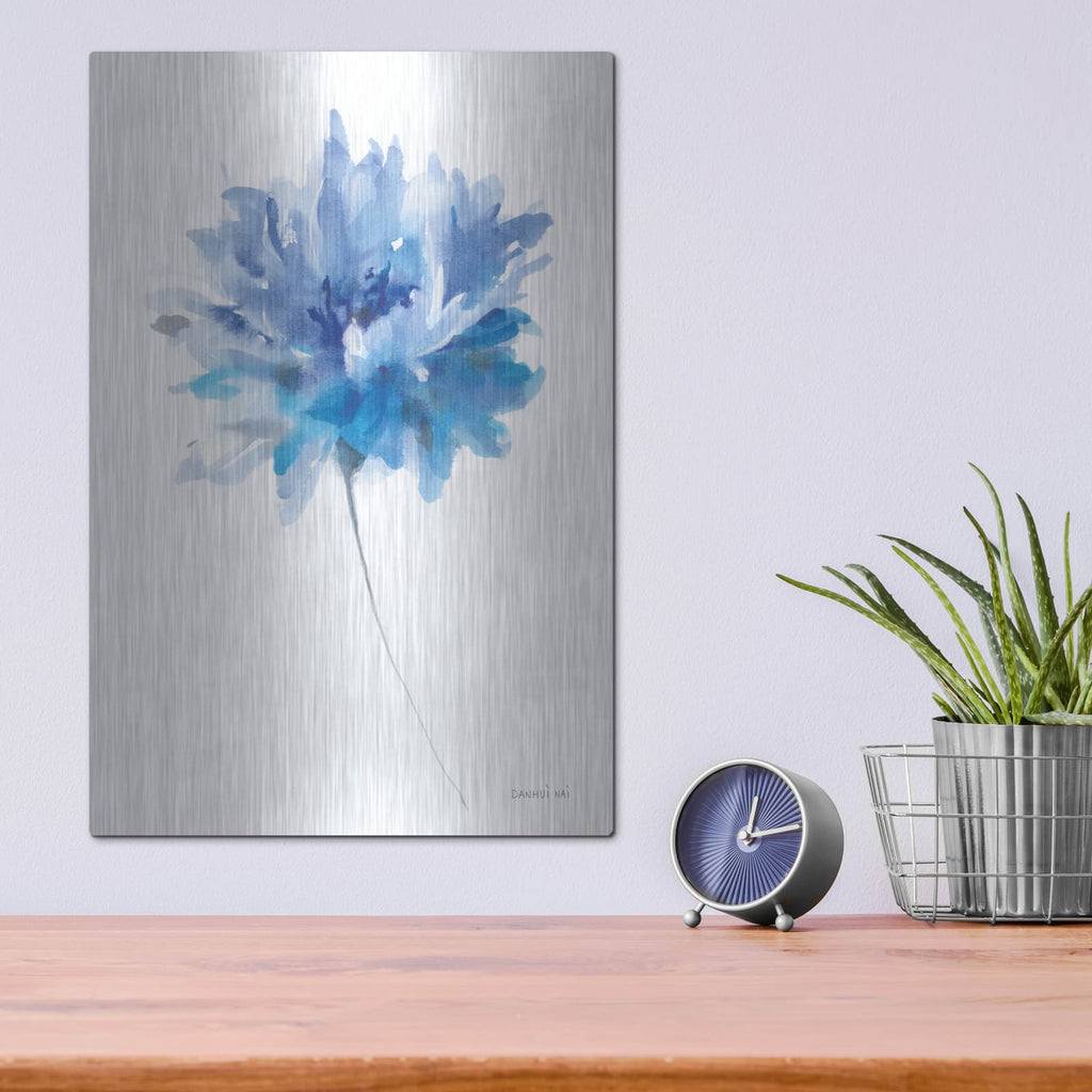 'Bold Blooming 1' by Danhui Nai – Metal Wall Art, 12x16 room view