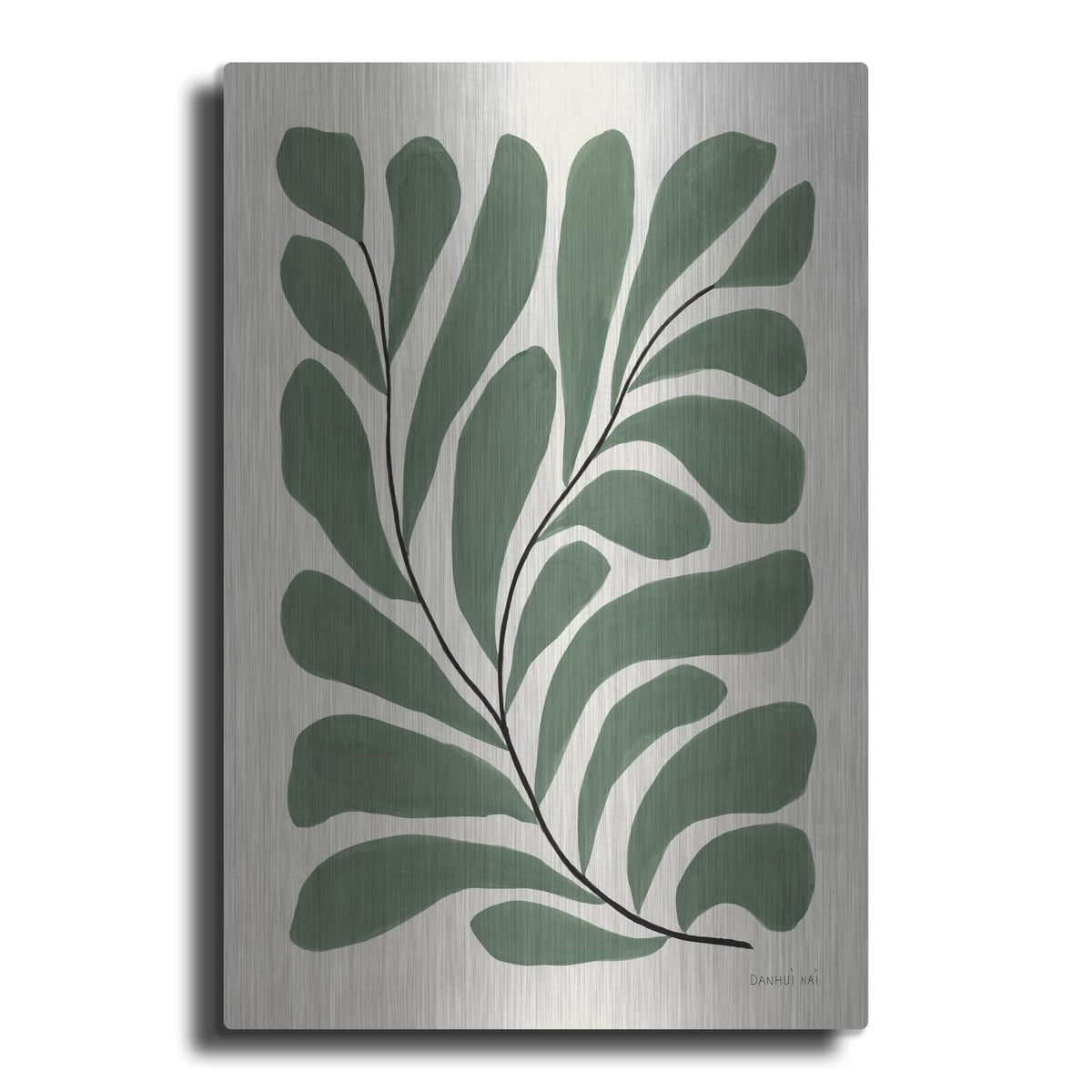 'Botanical Joy 1' by Danhui Nai – Metal Wall Art