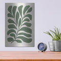 'Botanical Joy 2' by Danhui Nai – Metal Wall Art, 12x16 room view