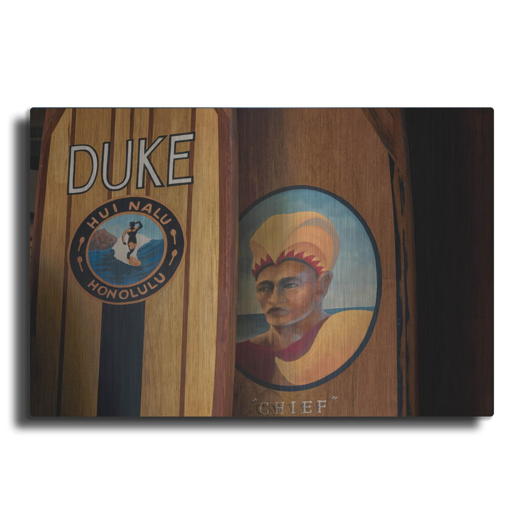 'Surf Hawaii' by Dennis Frates – Metal Wall Art