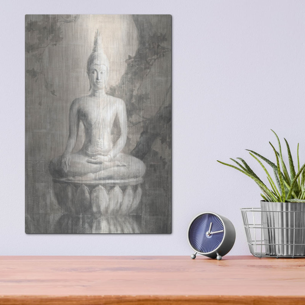 'Buddha Neutral' by Danhui Nai – Metal Wall Art, 12x16 room view