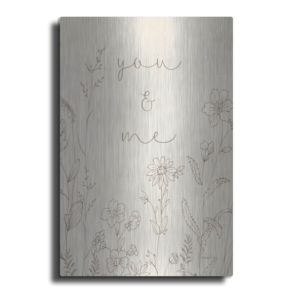 'Butterfly Garden 1 Sentiment' by Danhui Nai – Metal Wall Art