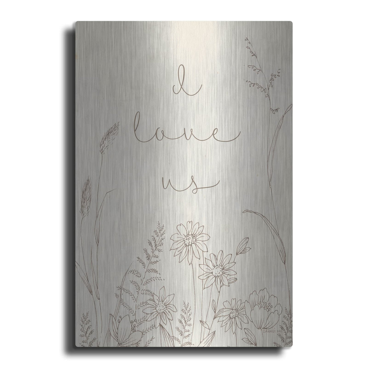'Butterfly Garden 2 Sentiment' by Danhui Nai – Metal Wall Art