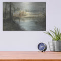'Calming Coves' by Danhui Nai – Metal Wall Art, 16x12 room view