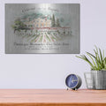 'Chateau Royalle On Wood Color' by Danhui Nai – Metal Wall Art, 16x12 room view