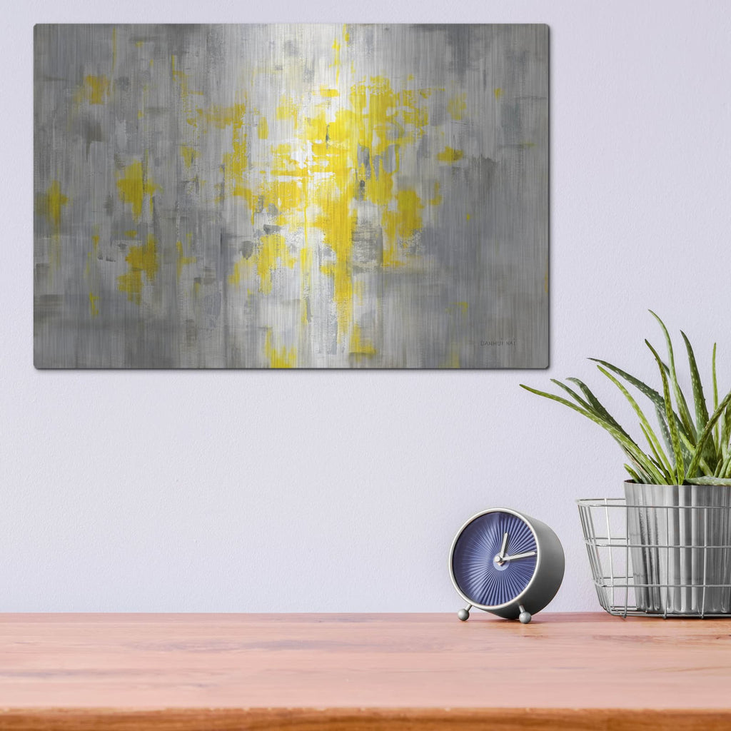 'Cirrus' by Danhui Nai – Metal Wall Art, 16x12 room view