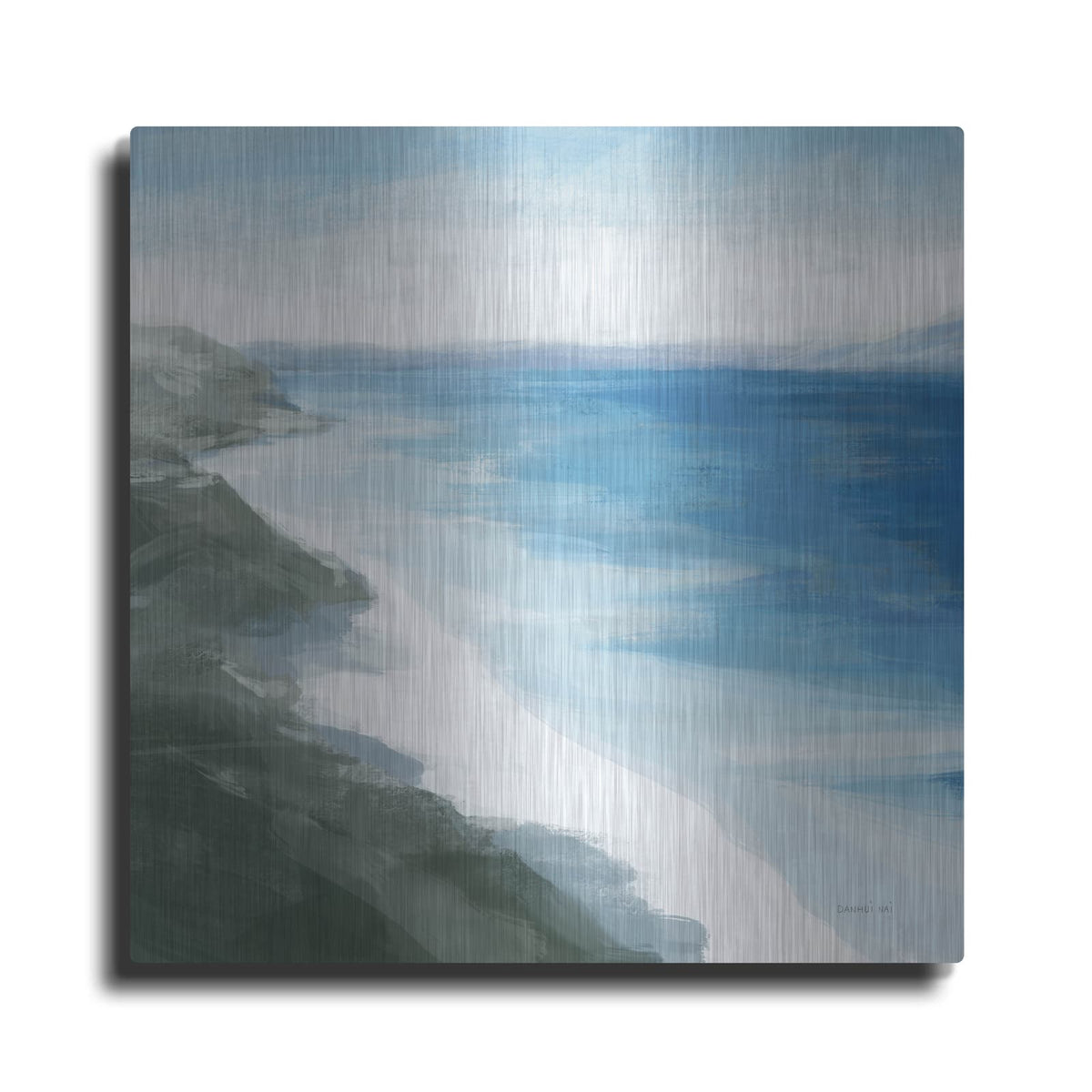 'Coastline' by Danhui Nai – Metal Wall Art