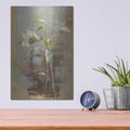 'Contemporary Lilies 2 C' by Danhui Nai – Metal Wall Art, 12x16 room view
