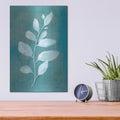 'Cool Leaves 1' by Danhui Nai – Metal Wall Art, 12x16 room view
