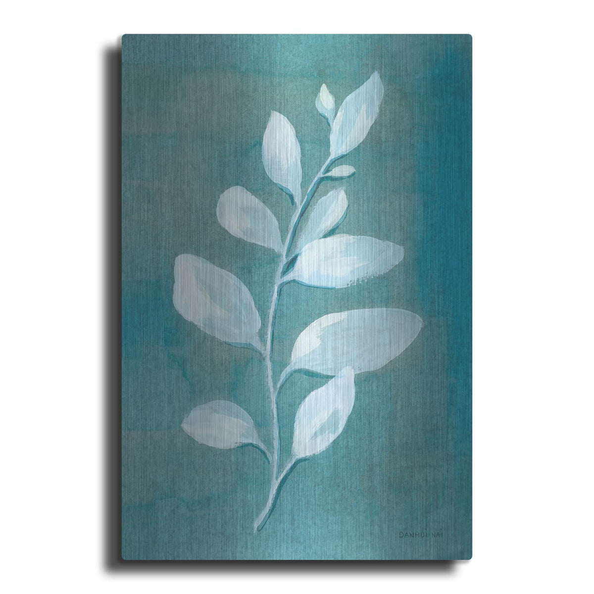 'Cool Leaves 1' by Danhui Nai – Metal Wall Art