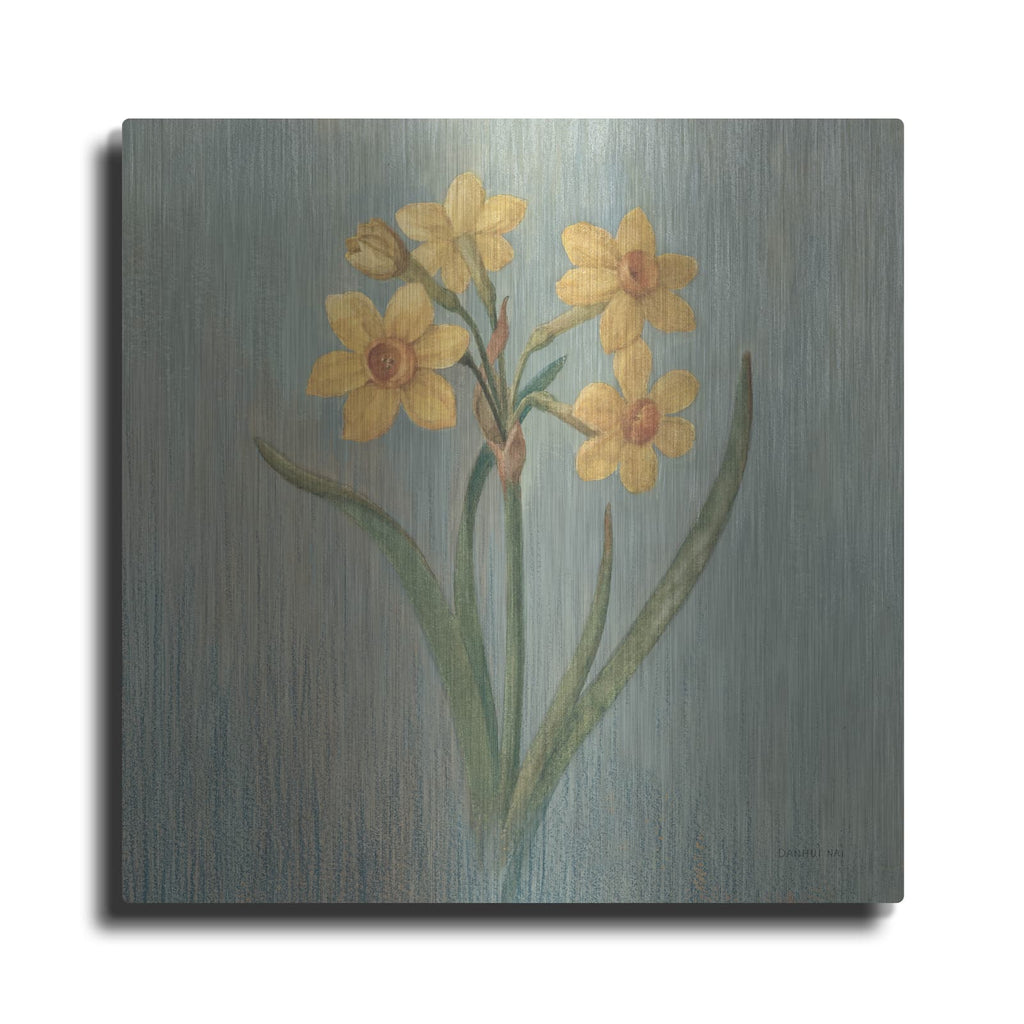 'Cottage Daffodil' by Danhui Nai – Metal Wall Art