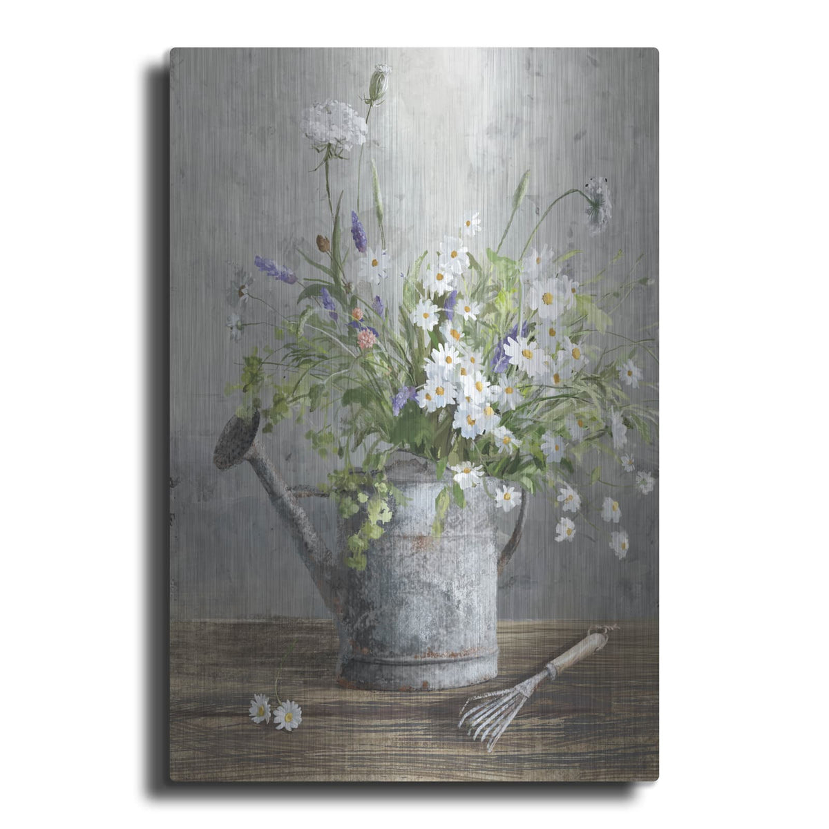 'Cottage Gardening 2' by Danhui Nai – Metal Wall Art