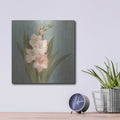 'Cottage Gladiola' by Danhui Nai – Metal Wall Art, 12x12 room view