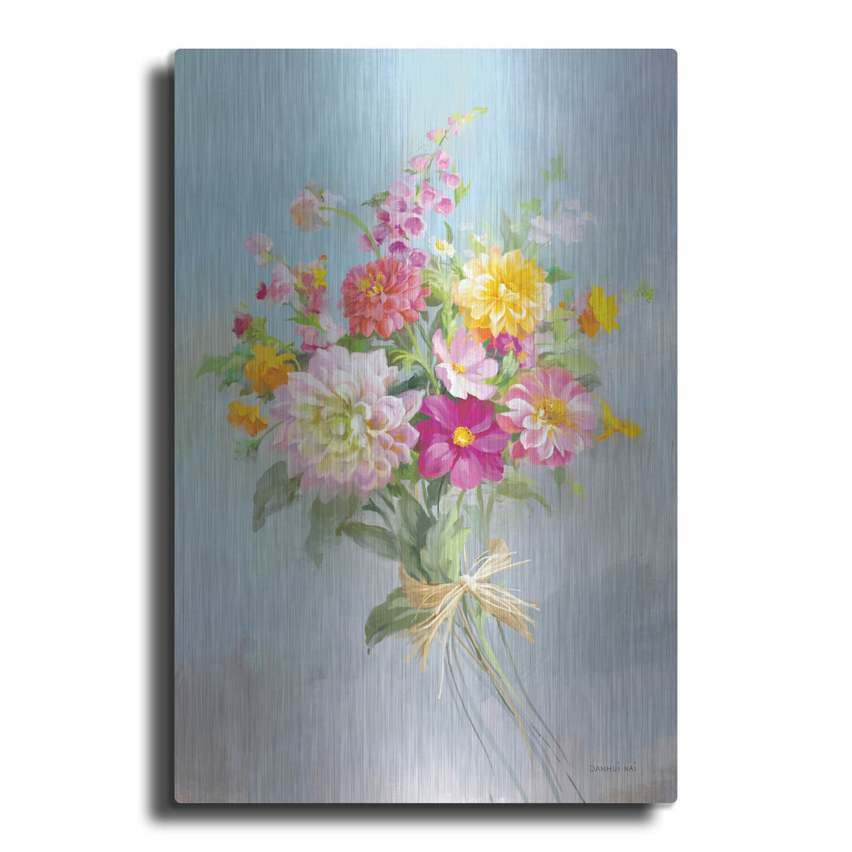 'Country Bouquet 1 V2' by Danhui Nai – Metal Wall Art