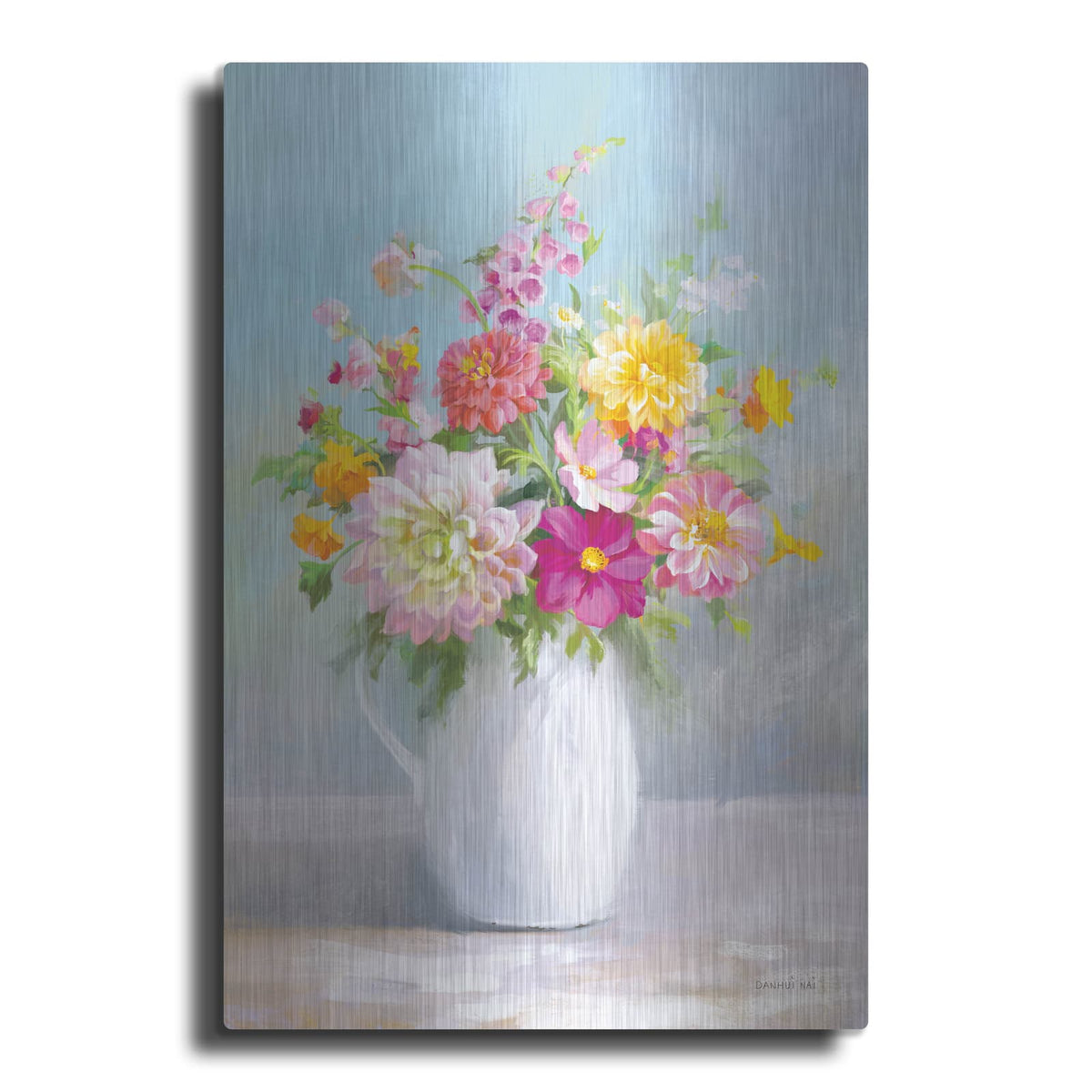 'Country Bouquet 1' by Danhui Nai – Metal Wall Art