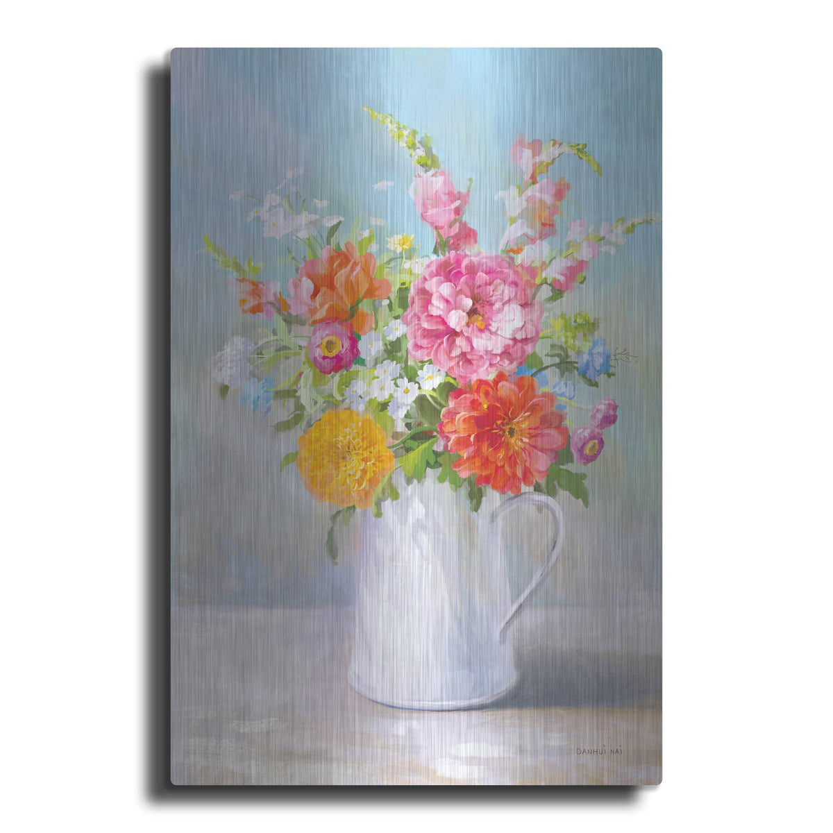 'Country Bouquet 2' by Danhui Nai – Metal Wall Art