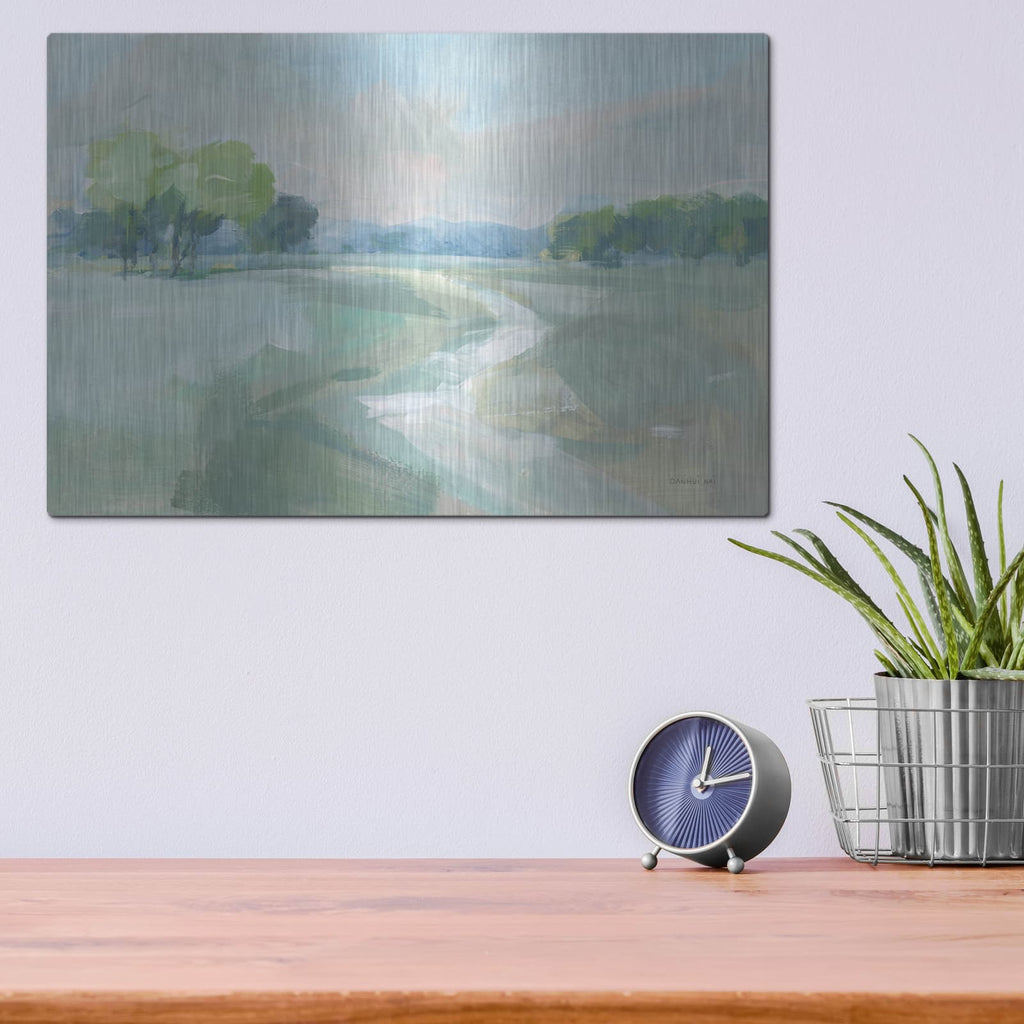 'Country Road' by Danhui Nai – Metal Wall Art, 16x12 room view