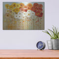 'Daisies Fall' by Danhui Nai – Metal Wall Art, 16x12 room view