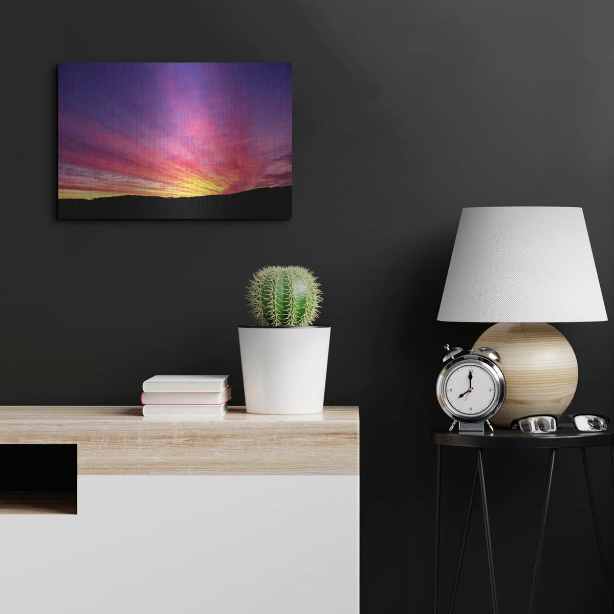 'Hyper Color' by Dennis Frates – Metal Wall Art, 24x16 room view