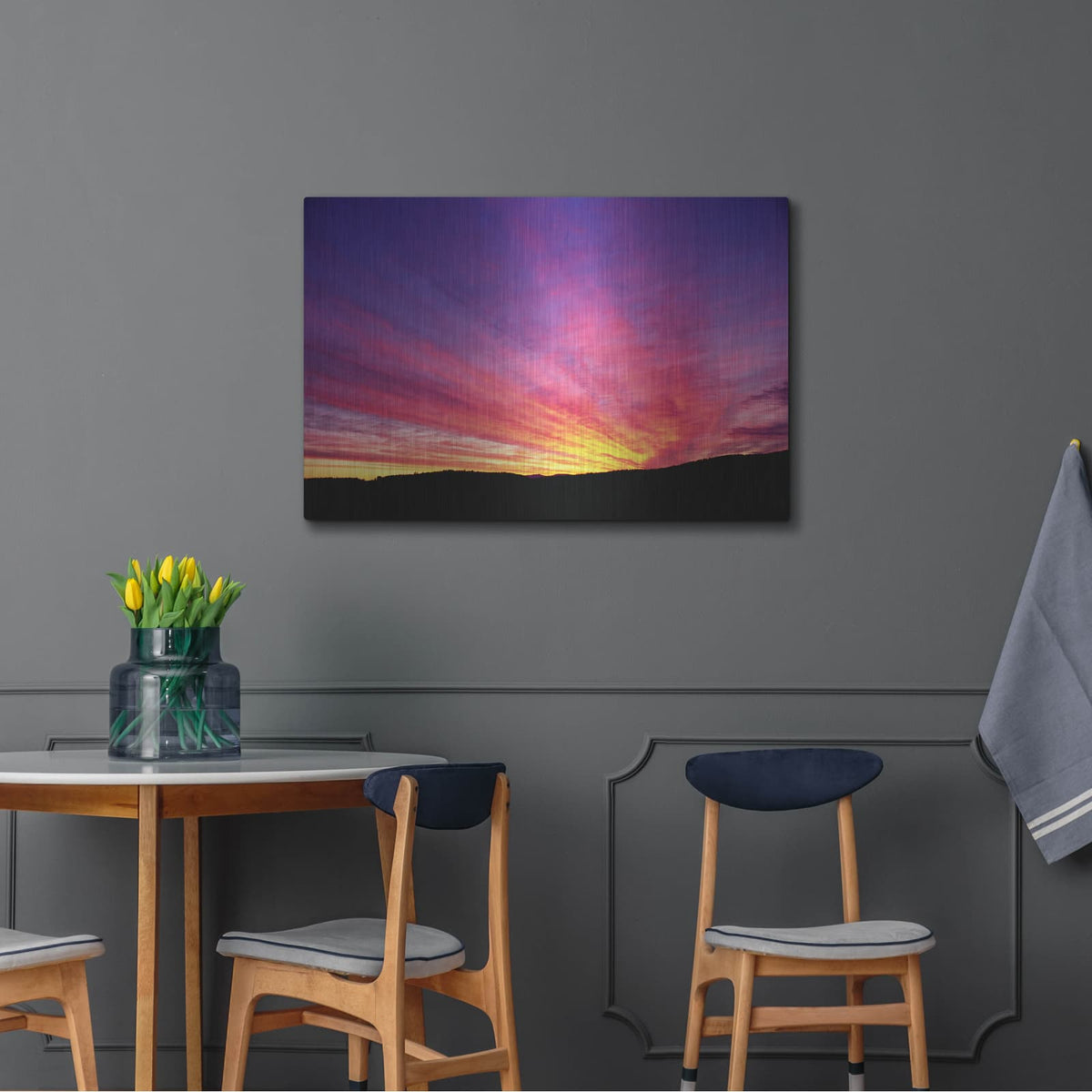 'Hyper Color' by Dennis Frates – Metal Wall Art, 36x24 room view
