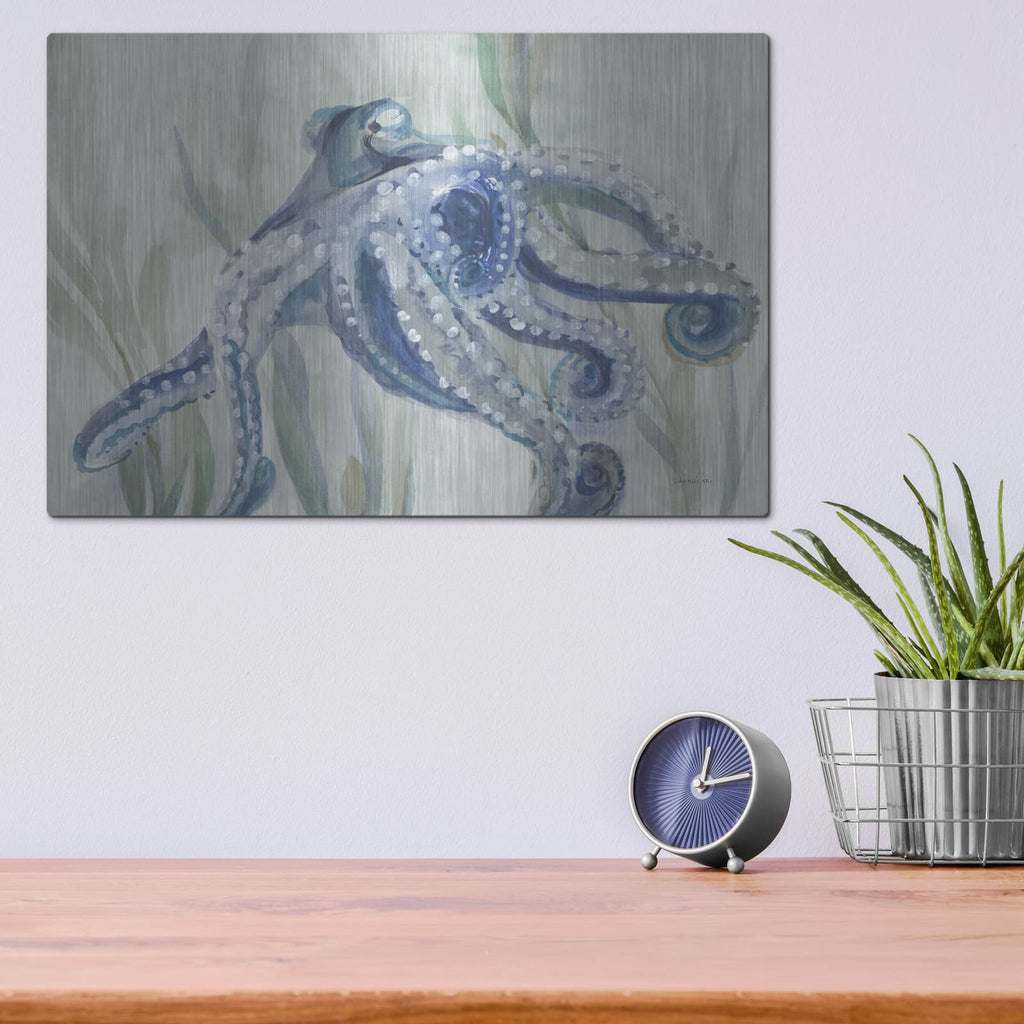 'Deep Dweller' by Danhui Nai – Metal Wall Art, 16x12 room view