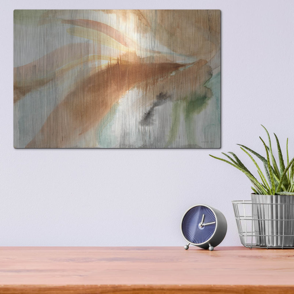 'Desert Spring' by Danhui Nai – Metal Wall Art, 16x12 room view