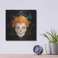 'Dia De Los Muertos 2' by Danhui Nai – Metal Wall Art, 12x12 room view