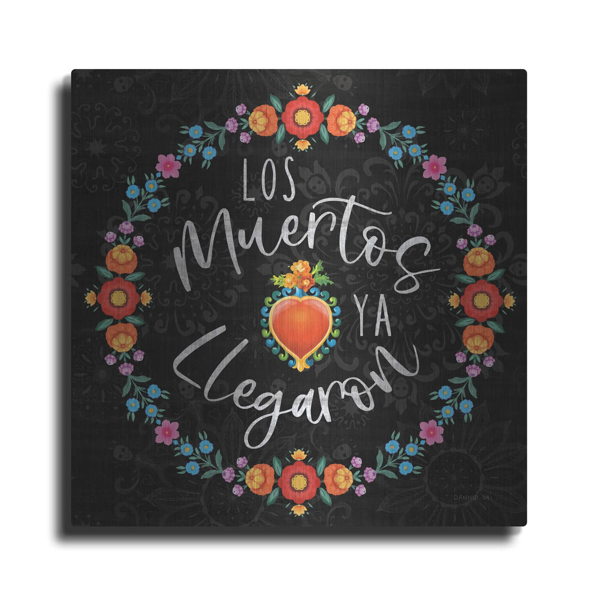 'Dia De Los Muertos 4' by Danhui Nai – Metal Wall Art