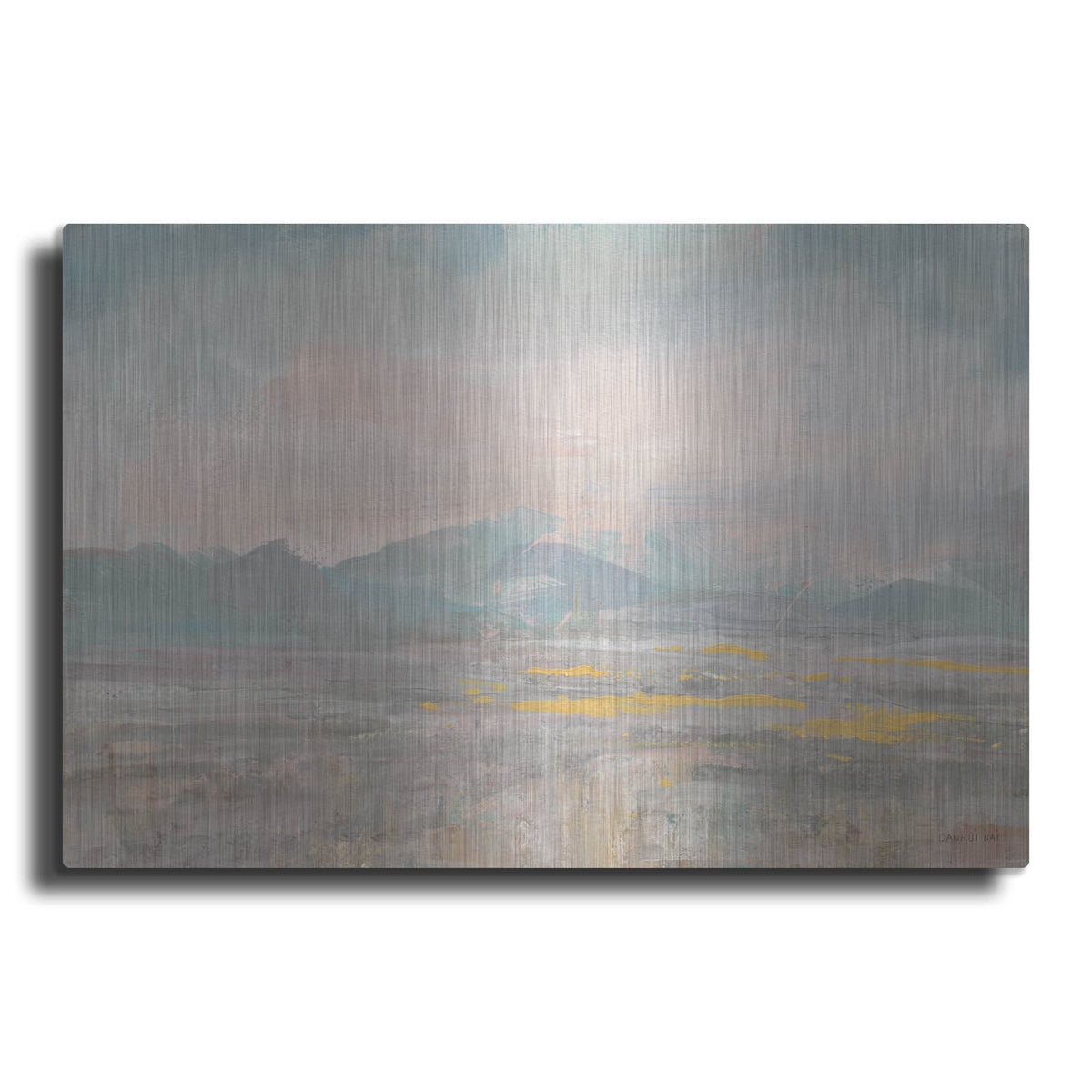 'Distant Mountains C' by Danhui Nai – Metal Wall Art