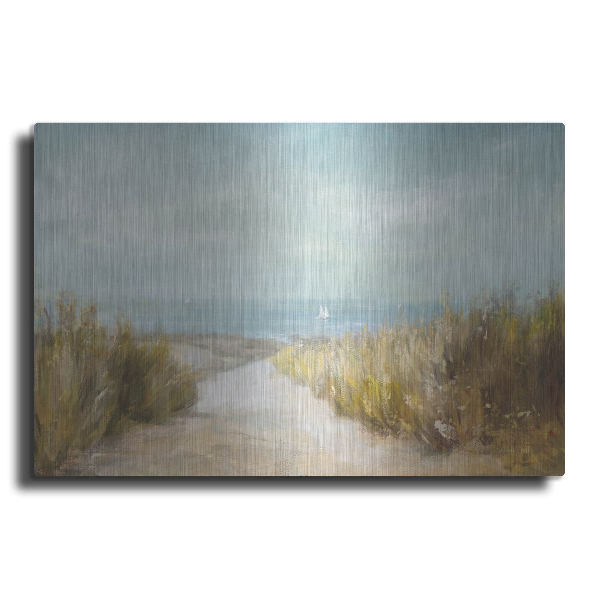 'Distant Sails' by Danhui Nai – Metal Wall Art