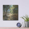 'Down To The Fields' by Danhui Nai – Metal Wall Art, 12x12 room view