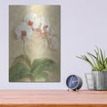 'Dreamy Orchids 1' by Danhui Nai – Metal Wall Art, 12x16 room view