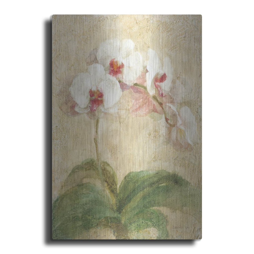 'Dreamy Orchids 1' by Danhui Nai – Metal Wall Art