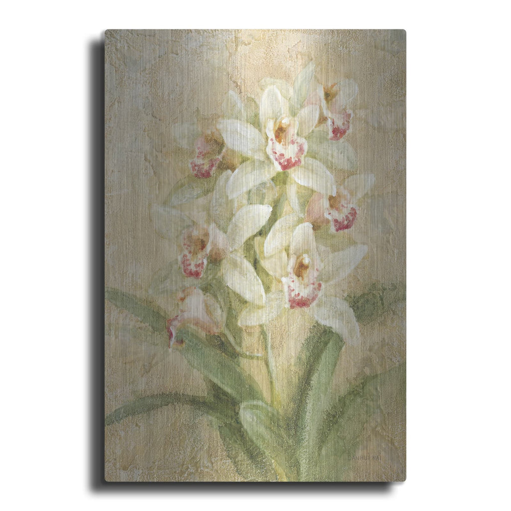 'Dreamy Orchids 3' by Danhui Nai – Metal Wall Art