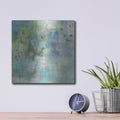 'Droplets' by Danhui Nai – Metal Wall Art, 12x12 room view