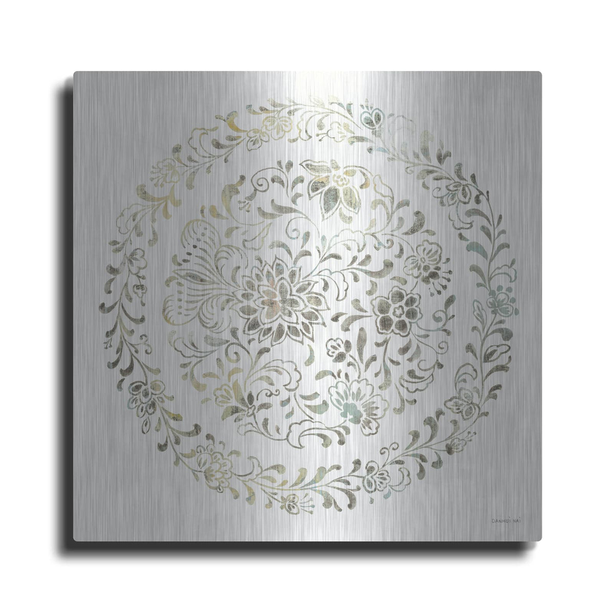 'Earthen Circle Of Life 3' by Danhui Nai – Metal Wall Art