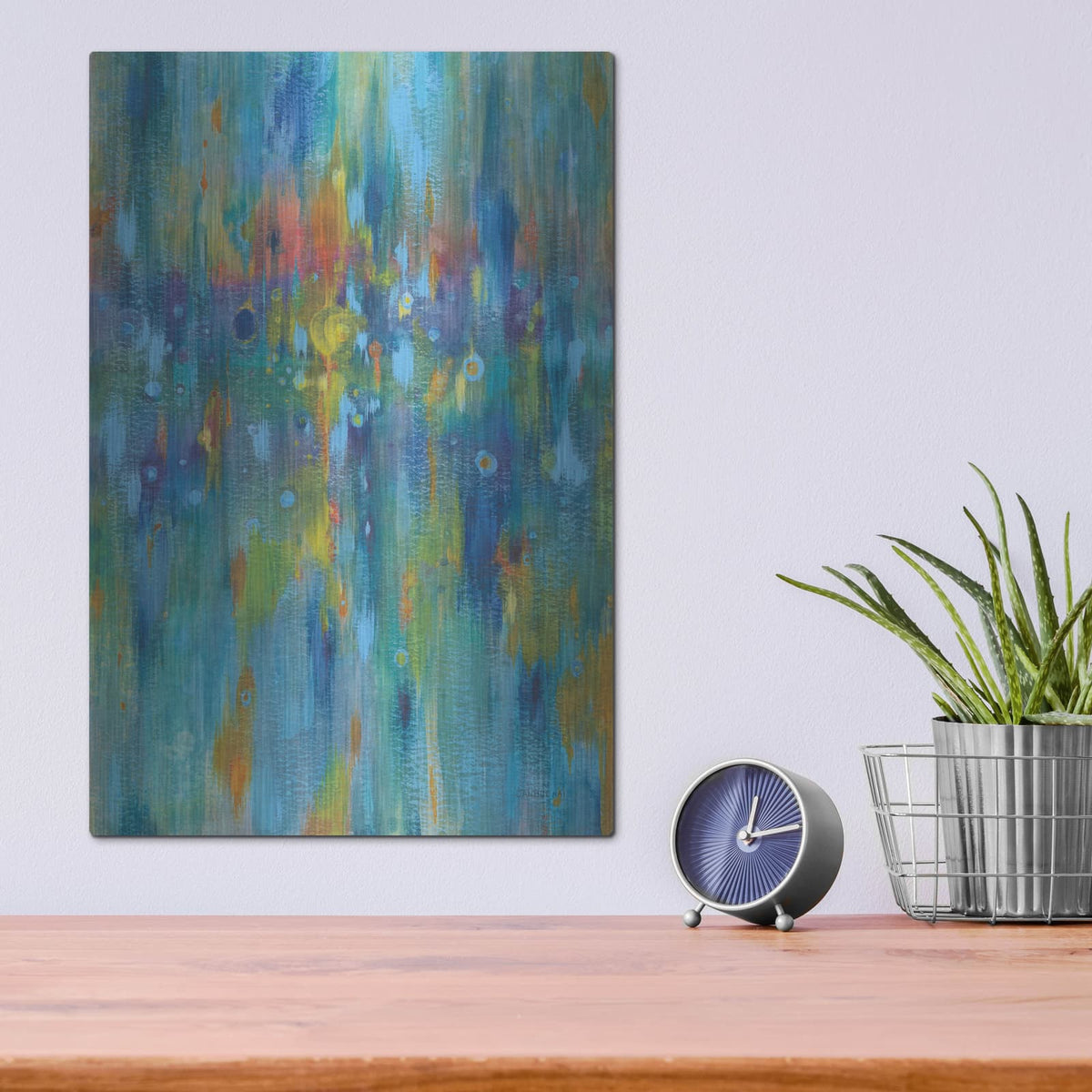 'Electrified' by Danhui Nai – Metal Wall Art, 12x16 room view