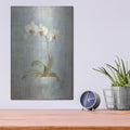 'Elegant Orchid 2' by Danhui Nai – Metal Wall Art, 12x16 room view