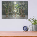 'Essence Of May Amber' by Danhui Nai – Metal Wall Art, 16x12 room view