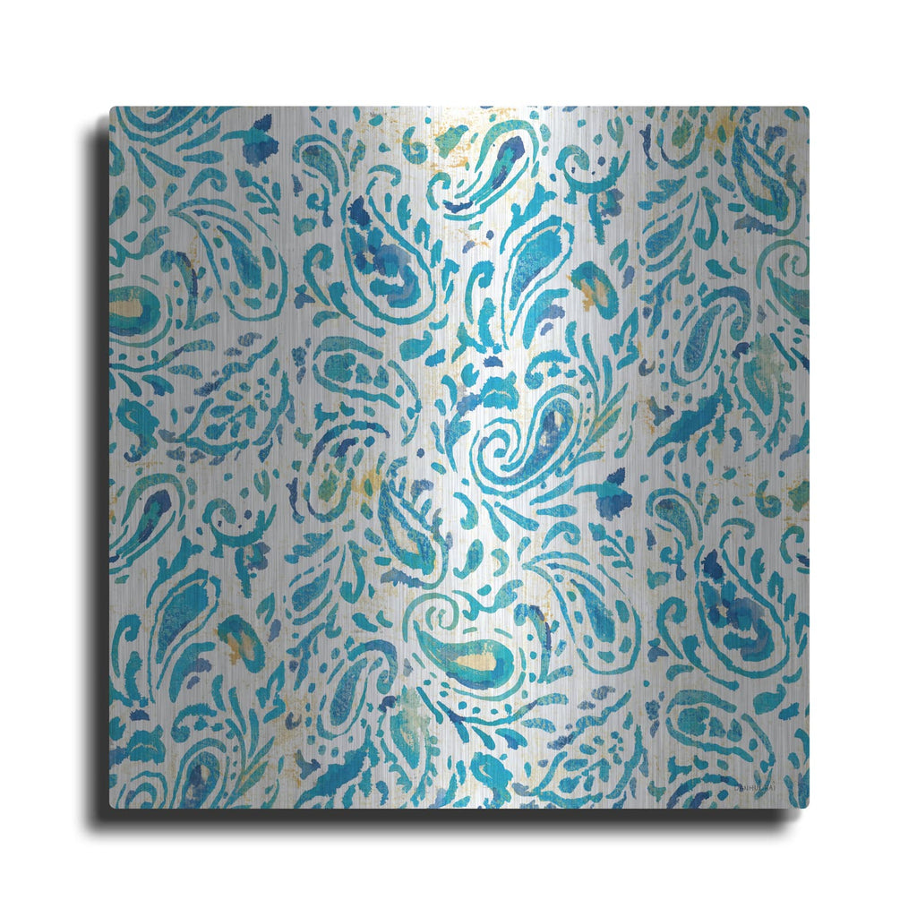 'Exotic Elegance Pattern 1' by Danhui Nai – Metal Wall Art