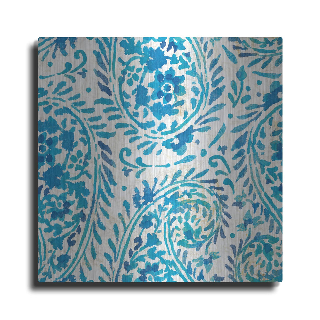 'Exotic Elegance Pattern 2' by Danhui Nai – Metal Wall Art