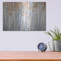 'Fall Birches' by Danhui Nai – Metal Wall Art, 16x12 room view