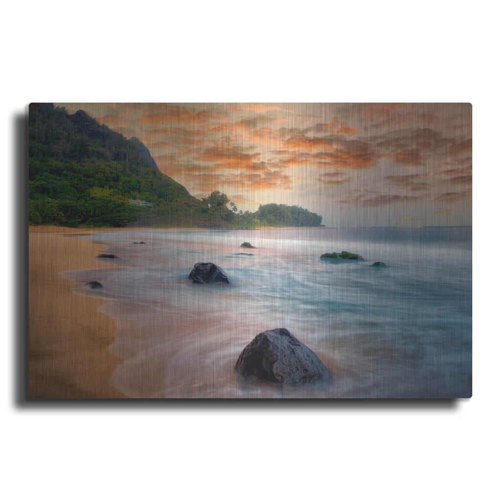'Peachy Keen' by Dennis Frates – Metal Wall Art