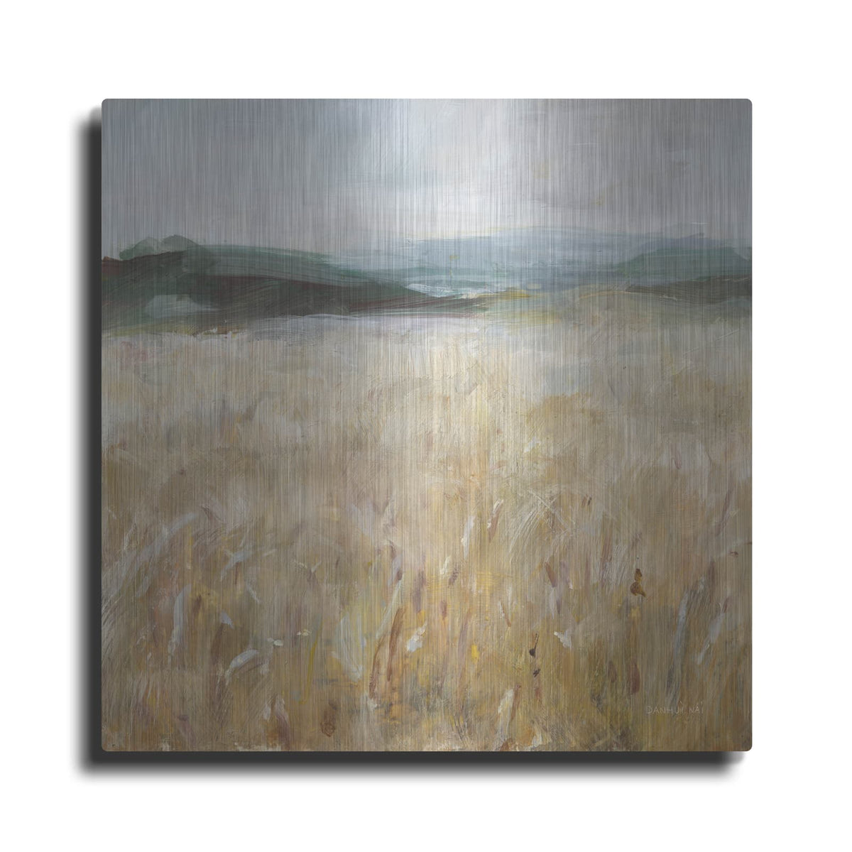 'Field Of Gold 1' by Danhui Nai – Metal Wall Art