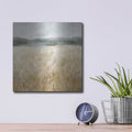 'Field Of Gold 2' by Danhui Nai – Metal Wall Art, 12x12 room view