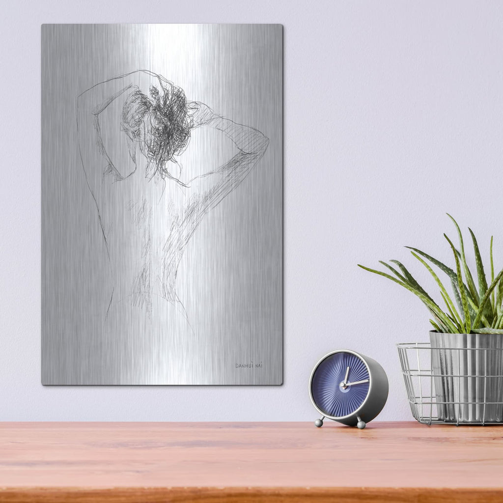 'Figurative 2' by Danhui Nai – Metal Wall Art, 12x16 room view