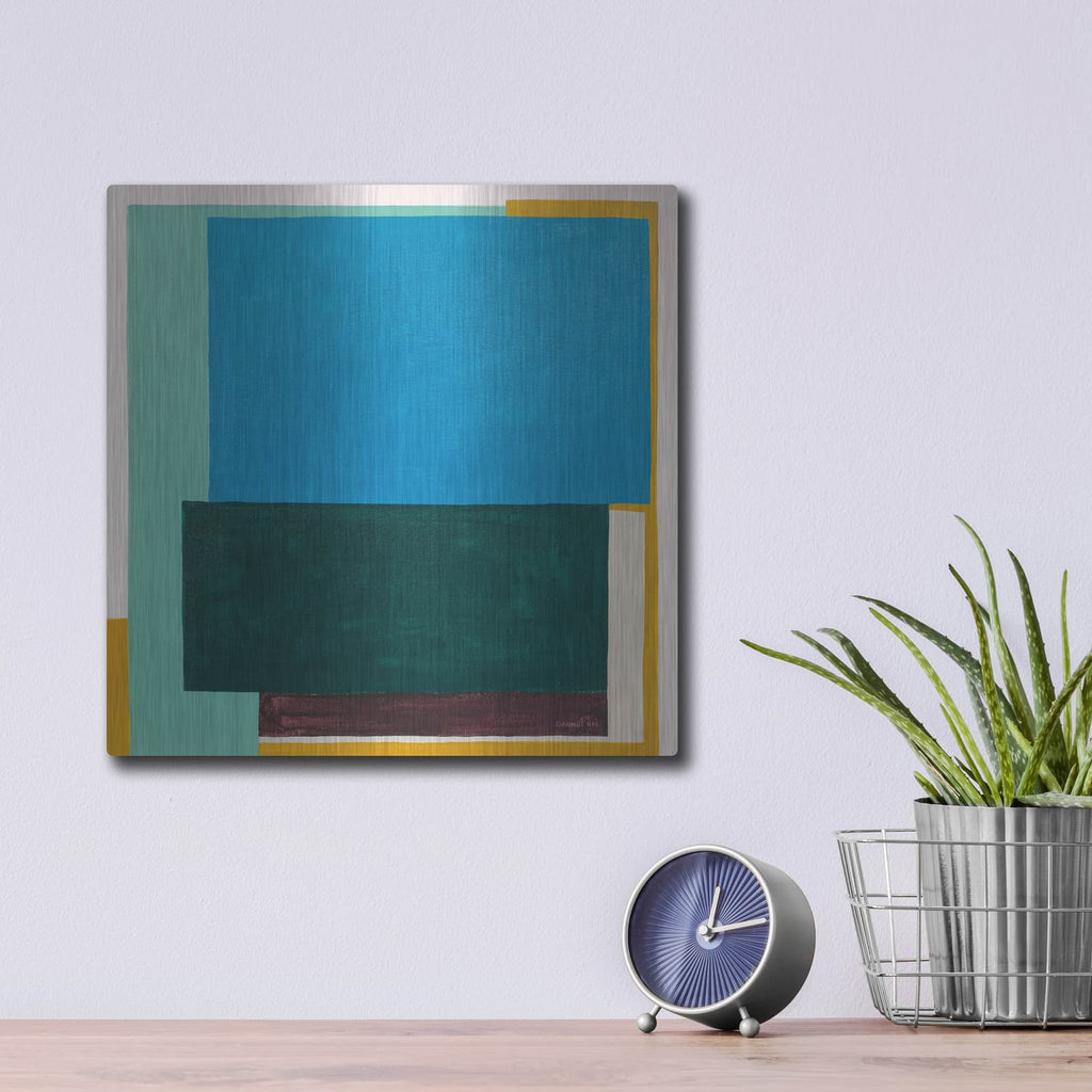 'Finding My Way 2' by Danhui Nai – Metal Wall Art, 12x12 room view